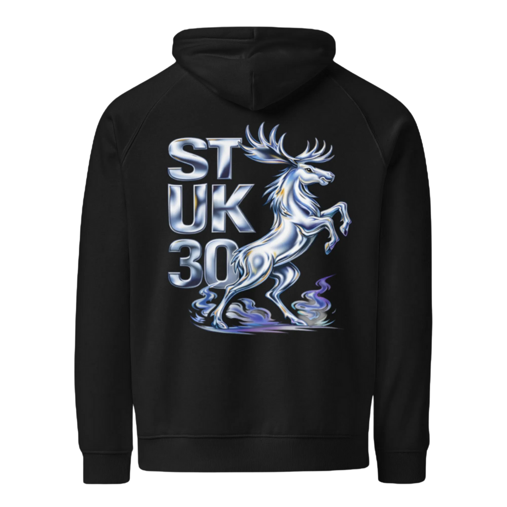 STUK30, Chrome Moose Premium Hoodie